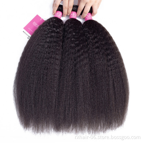 Isee Top Quality Raw Peruvian Yaki Straight Human Hair